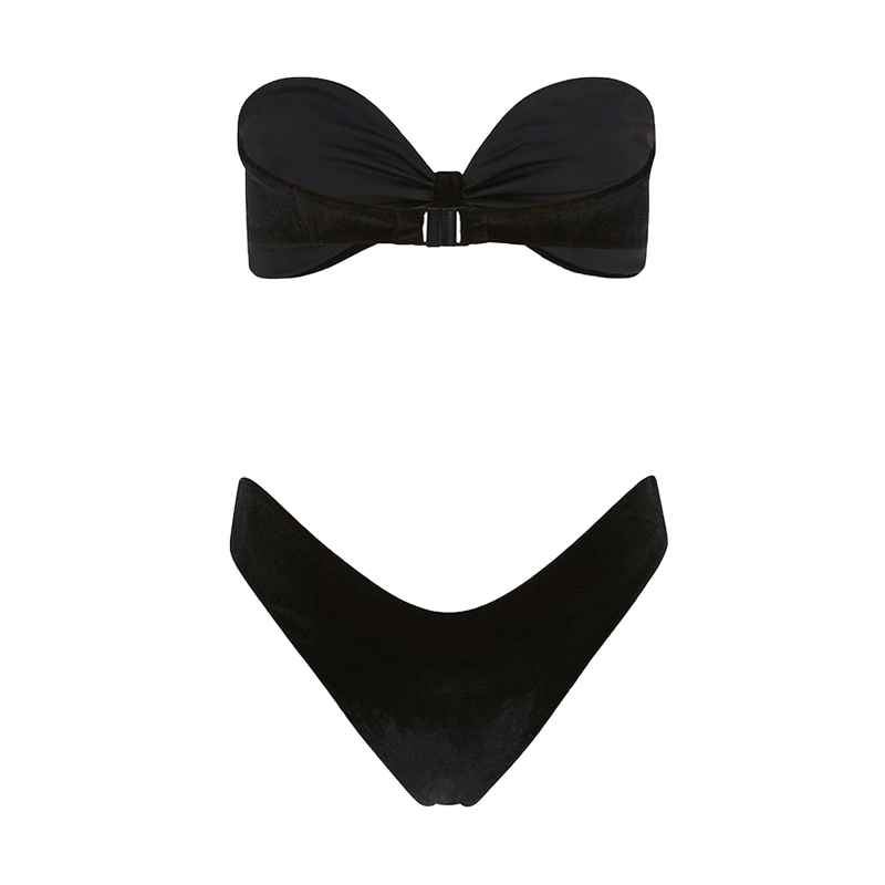 Stella Bikini Top in Black