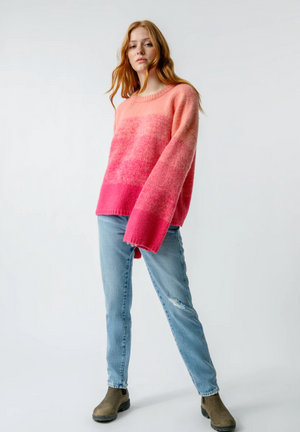 Aretha Sweater in Carnation
