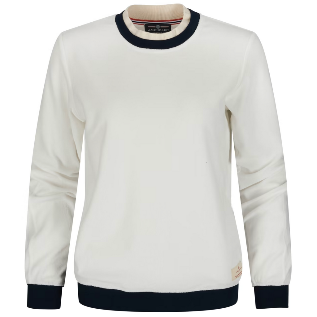 Odd Terry Long Sleeve in White