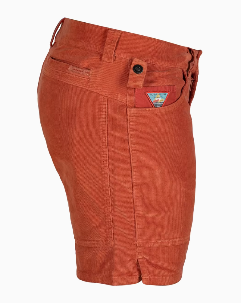 7 Incher Concord Garment Dyed Shorts in Tangerine