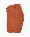 5 Incher Concord Garment Dyed Shorts in Tangerine