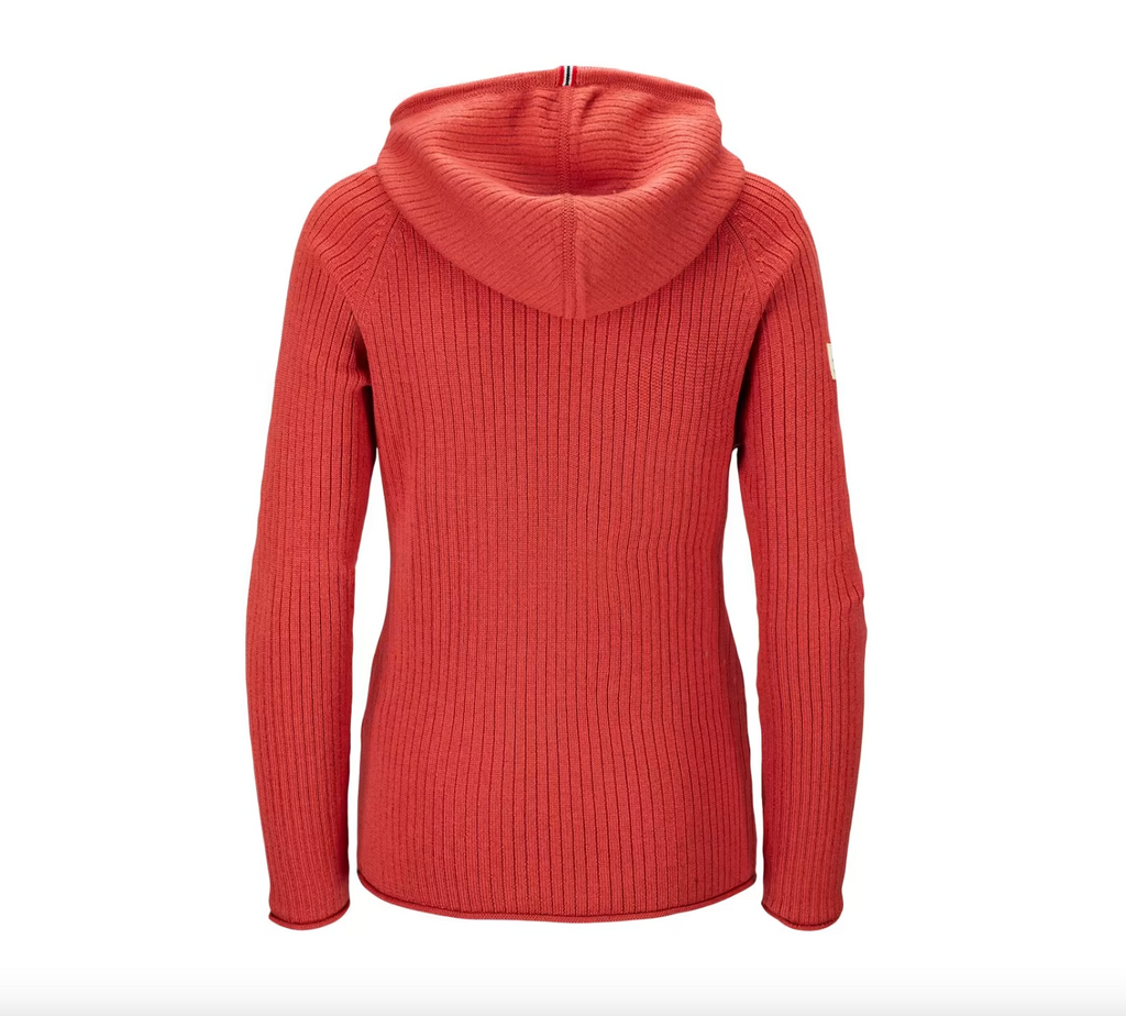 Women's Boiled Hoodie in Weathered Red