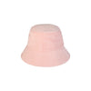 Wave Bucket in Baby Pink Terry