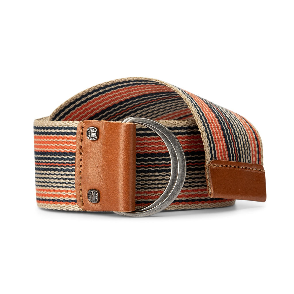 Woven Belt in Bag - Faded Navy/Rustic Brown