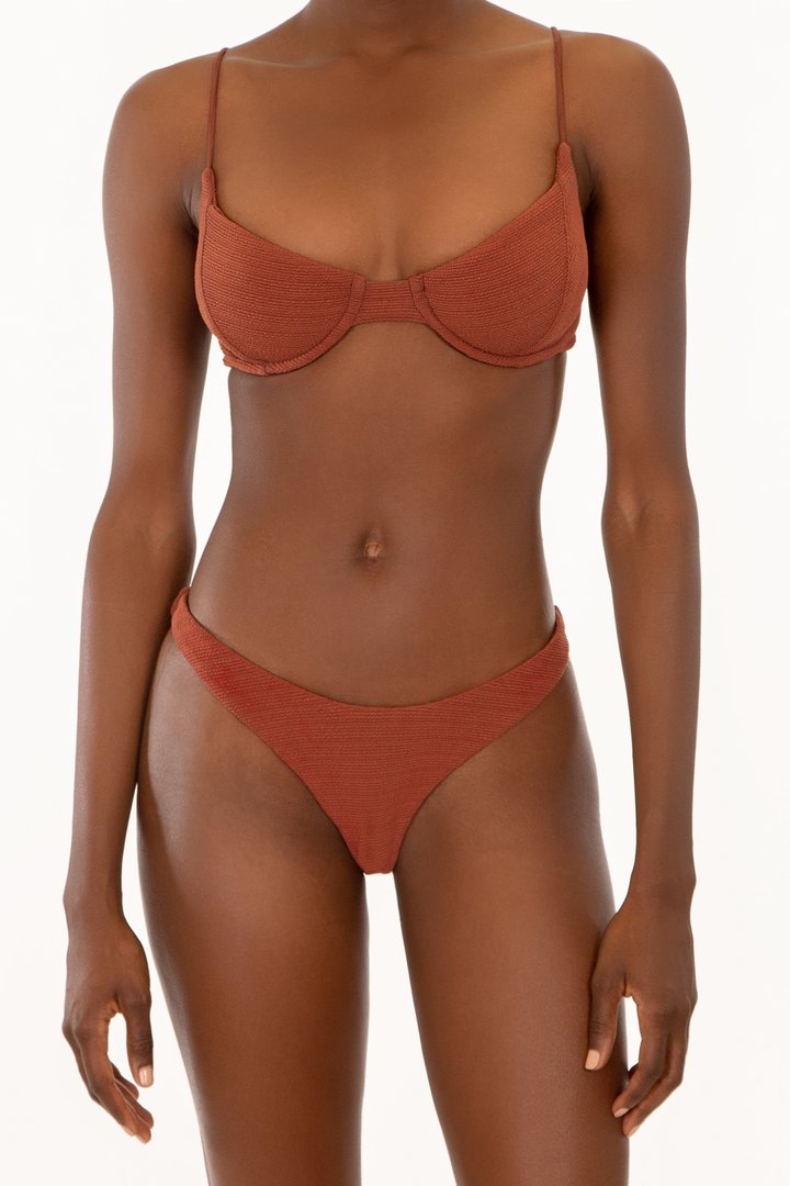 Underwire Top in Tan