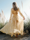Charlotte Maxi Dress in Safari Sun
