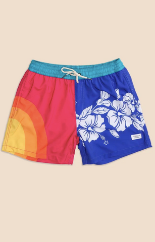 Tropical Floral Swim Short