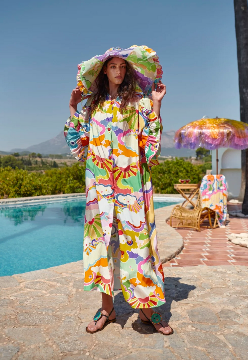 Hydra Kimono in Multicolor