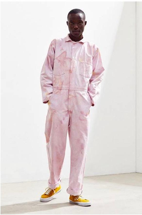 Coveralls in Georgia Pink