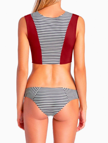 Danielle One Piece in Sweater Texture