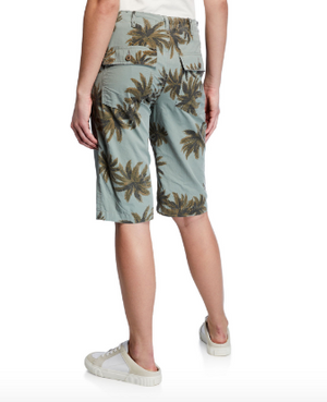 The Palms Printed Cotton Shorts