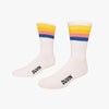 Roamer Socks in White/Navy