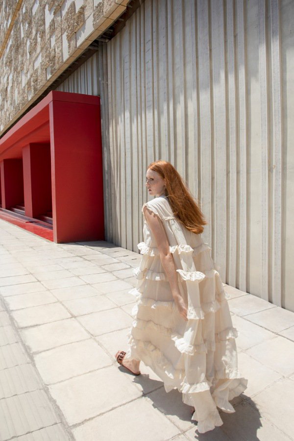 Seville Dress in White